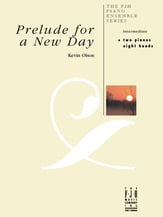 Prelude for a New Day piano sheet music cover